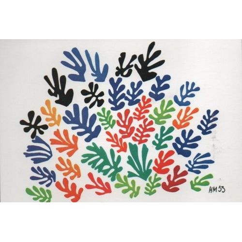 Carte Postale Theme Art Musee Peinture - Annee 1958 - Henri Matisse - La Gerbe Annee 1953