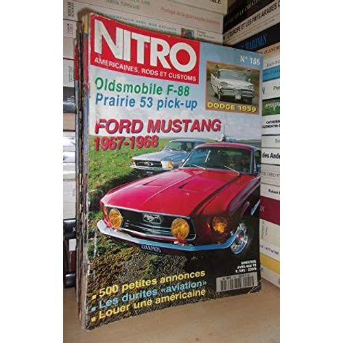 Nitro N° 155 - Avril-Mai 1995 : Ford Mustang 1967-68