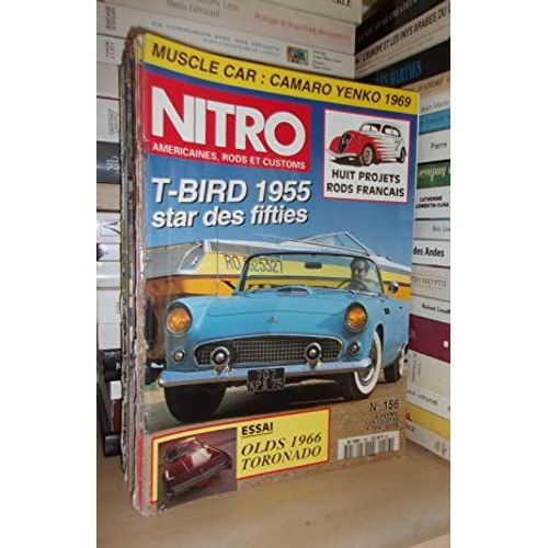 Nitro N° 156 - Juin-Juillet 1995 : T-Bird 1955 Star Des Fifties