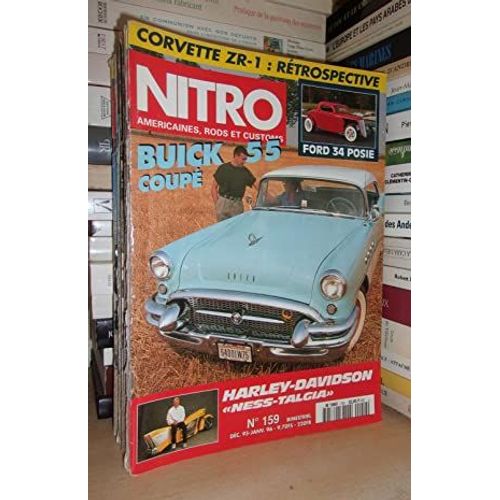 Nitro N° 159 - Déc.1995-Jan.1996 : Buick 55 Coupé - Harley Ness-Talgia