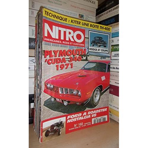 Nitro N° 160 - Février-Mars 1996 : Plymouth Cuda 340 1971