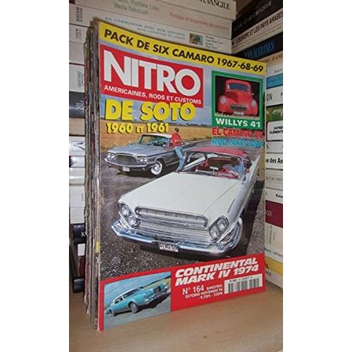 Nitro N° 164 - Octobre-Novembre 1996 : De Soto 1960-61 - Continental Mark Iv 1974