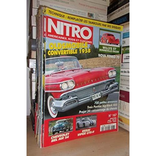 Nitro N° 167 - Avril-Mai 1997 : Oldsmobile Convertible 1958