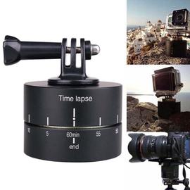 Nouvelle arrivée Time Lapse 360 degrés rotation automatique caméra trépied  Base de la tête 360 rotation temporel pour Gopro caméra reflex pour Iphone