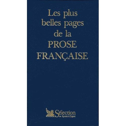 Les Plus Belles Pages De La Prose Française