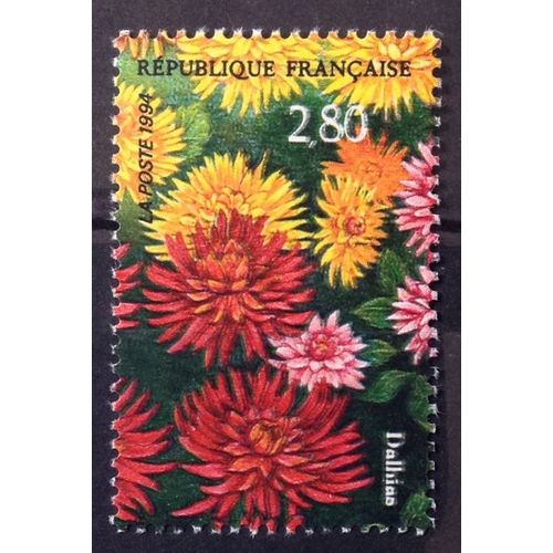 Salon Européen Loisirs Du Timbre 1994 - Dalhias 2,80 (Impeccable N° 2910) Neuf** Luxe (= Sans Trace De Charnière) - Cote 6,00 - France Année 1994 - Brn83 - N30647