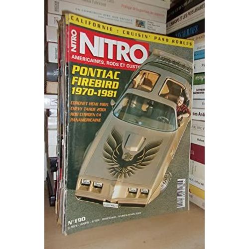 Nitro N° 190 - Février-Mars 2001 : Pontiac Firebird 1970-1981