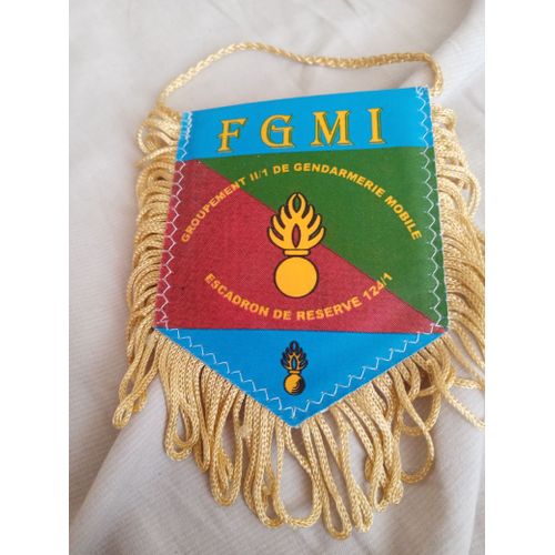Fanion Groupement Ii/I Gendarmerie Mobile Escadron De Reserve