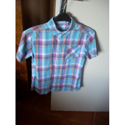 Chemise Manches Courtes Nky 10 Ans.