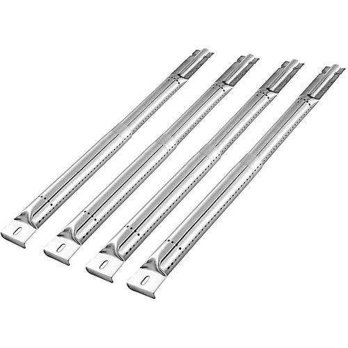 4 Brûleurs 31 à 42 cm Tube réglable pour Char Broil Brinkmann Tuyau de brûleur de gril universel en acier inoxydable Pièce de rechange pour la plupart des grils à gaz paquet de 4