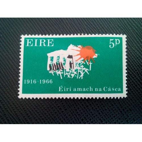 Timbre Irlande Yt 180 Marche Vers La Liberté 1916-1966 1966 ( 0010505 )