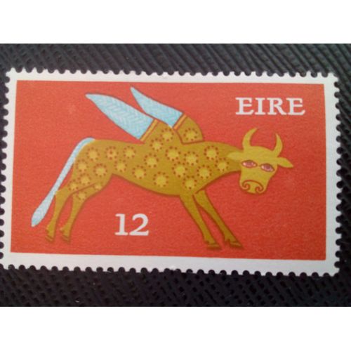Timbre Irlande Yt 302 BUf Ailé, 8e Siècle 1974 ( 0010505 )