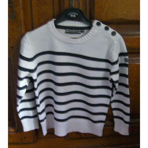 Pull Marin Hublot - Taille 8 Ans
