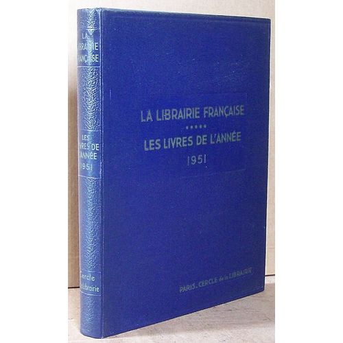 Les Livres De L'année 1951