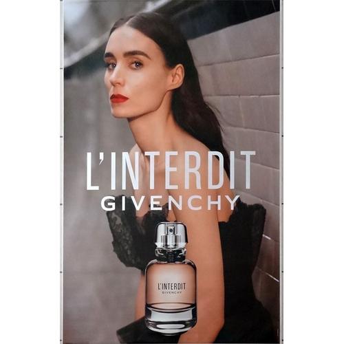 Rooney Mara - Affiche Parfum Givenchy Roulée - 120x175 Cm