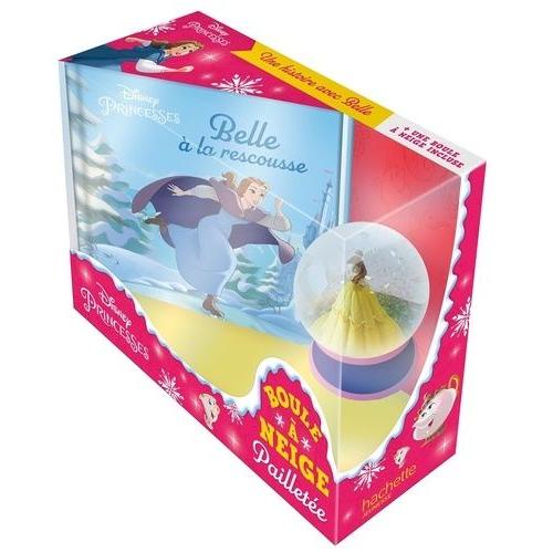 Belle À La Rescousse - Avec Une Boule À Neige Pailletée Disney Princesses