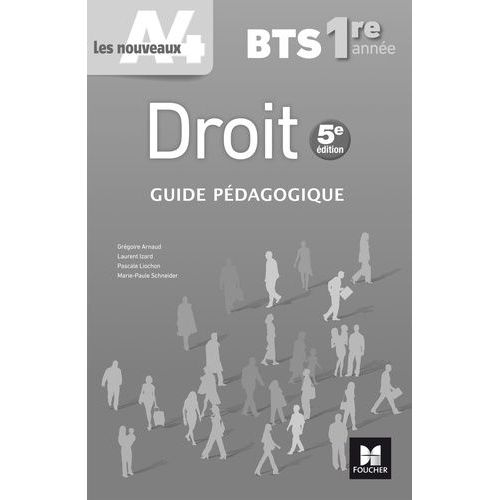 Droit Bts 1re Année - Guide Pédagogique