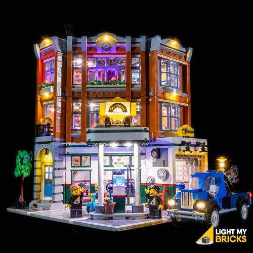 Lumières Pour Lego Garage Du Coin 10264