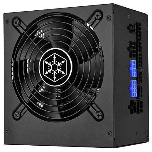 SilverStone Technology Casque VR SSTST65FPT v 1.1 Alimentatore Serie Strider Platinum, 650W 80 Plus Platinum ATX PC Power Supply, 120mm, 100% modulare