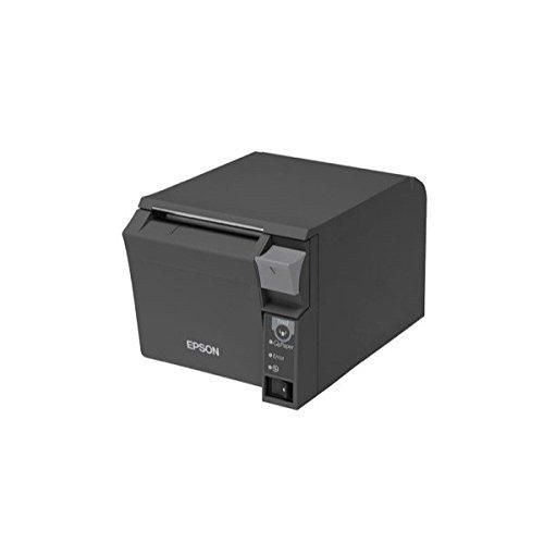 Epson TM T70II - Imprimante de reçus - thermique en ligne - Rouleau (8 cm) - 180 x 180 ppp - jusqu'à 250 mm/sec - USB 2.0, série - gris foncé