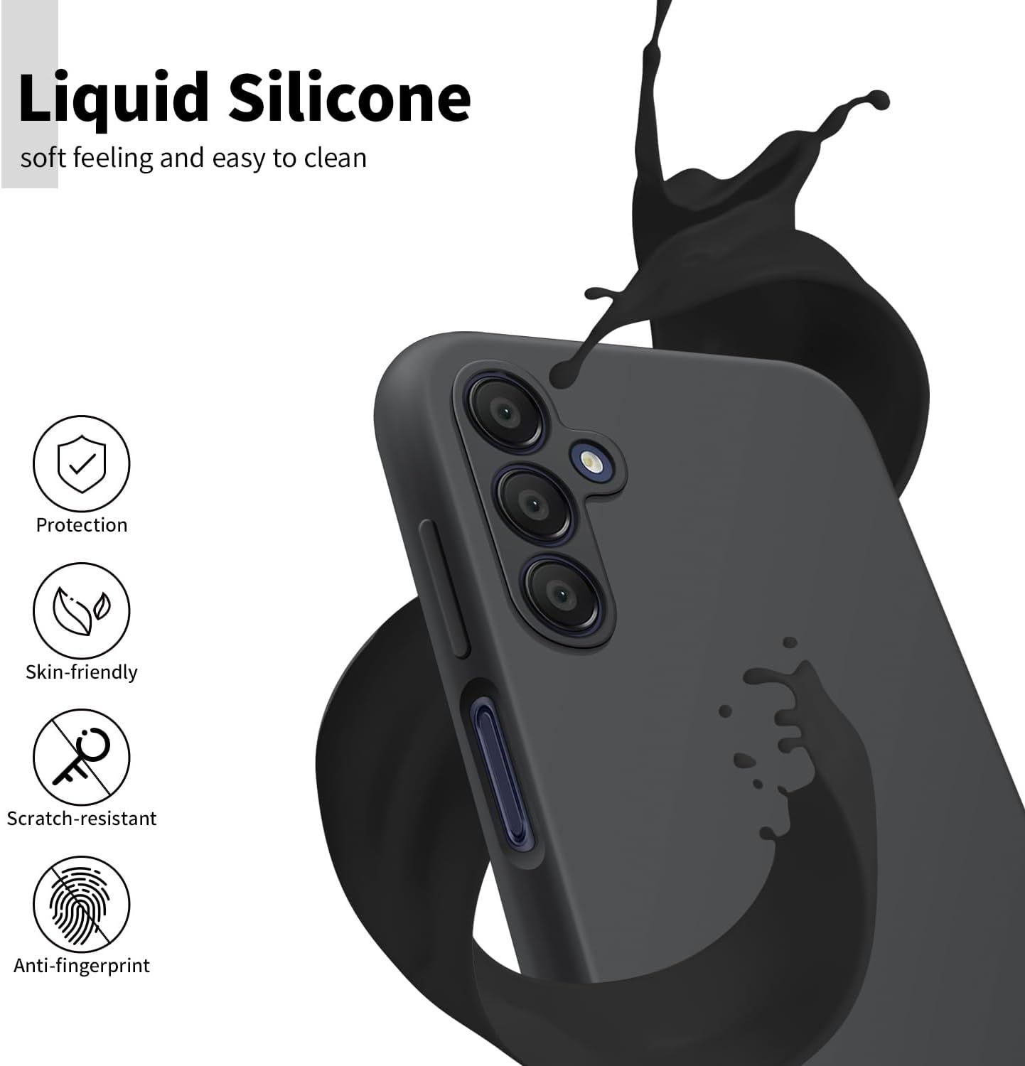 Coque Pour Samsung Galaxy A15, Coque Samsung A15 5g, Housse ... - 6