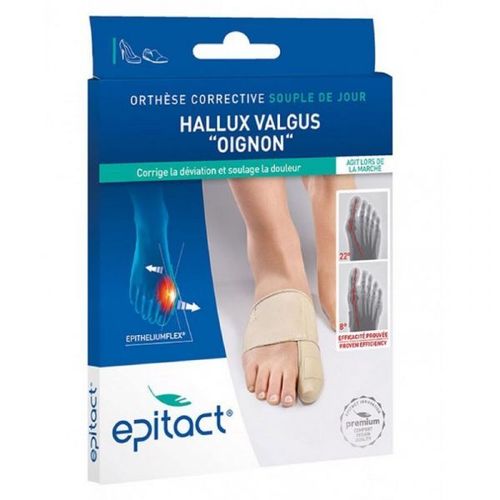 Orthèse Corrective De Jour Hallux Valgus ¿Oignon¿ ¿ Epitact - Taille M 