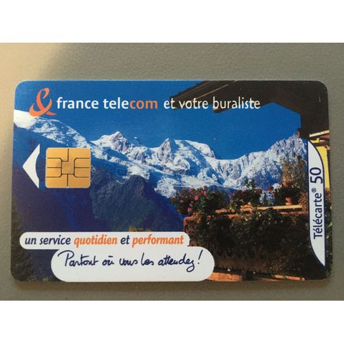 Télécarte - 50 - France Télécom Et Votre Buraliste