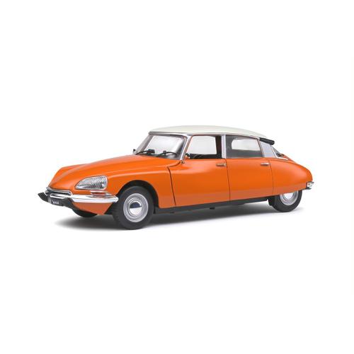 Citroen D Special 1972 Orange Solido S1800706 1/18 Ds Metal Die Cast Model-Solido