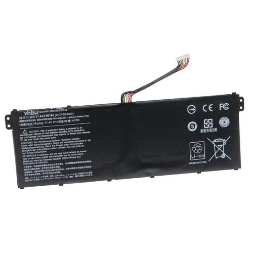 vhbw Batterie compatible avec Acer Aspire ES1-511-C35Q, ES1-511-C3M3, ES1-511-C4TC ordinateur portable Notebook (3500mAh, 11,4V, Li-polymère)