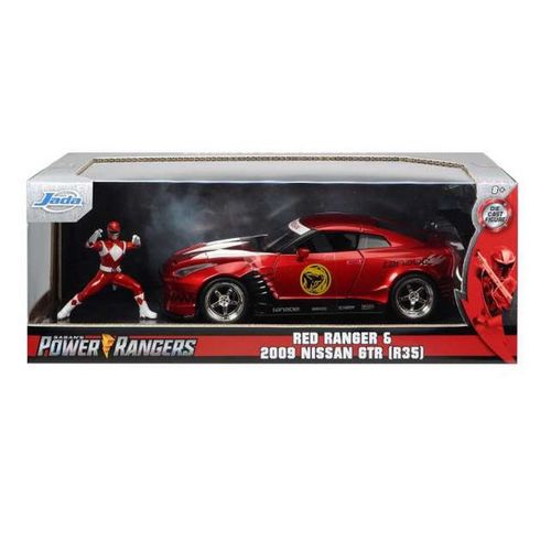 Nissan Skyline GTR R-35 Power Ranger - avec figurine 1/24 Jada