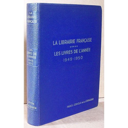 Les Livres De L'année 1949 - 1950