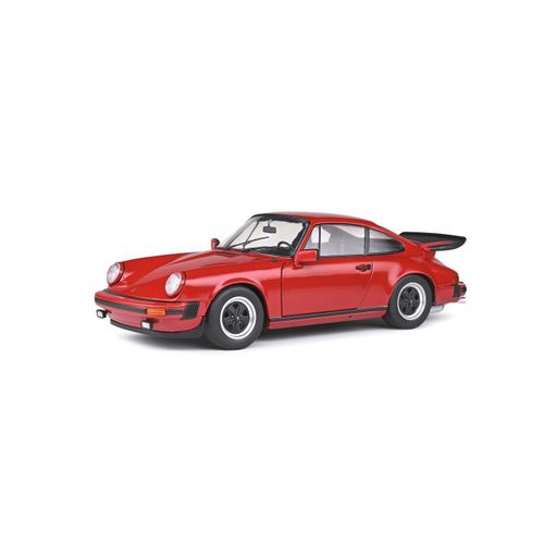 Porsche 911 930 3.2 Carrera Red 1984 Solido S1802604 1/18 Metal Rosso Rouge-Solido