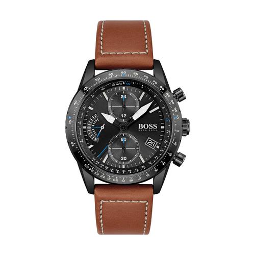 Hugo Boss Montre Marron Chronographe Hommes Pilot Edition 1513851