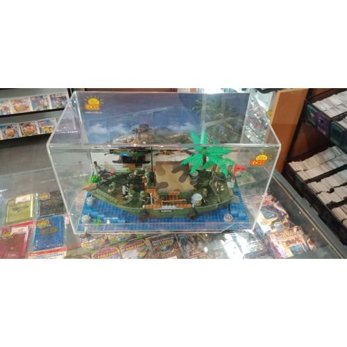 Cobi Militaire - Bateau Et Hélicoptère