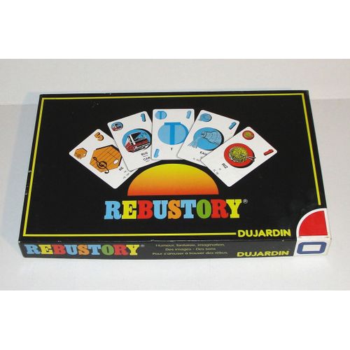 Rebustory Jeu De Societe Dujardin Vintage 1988