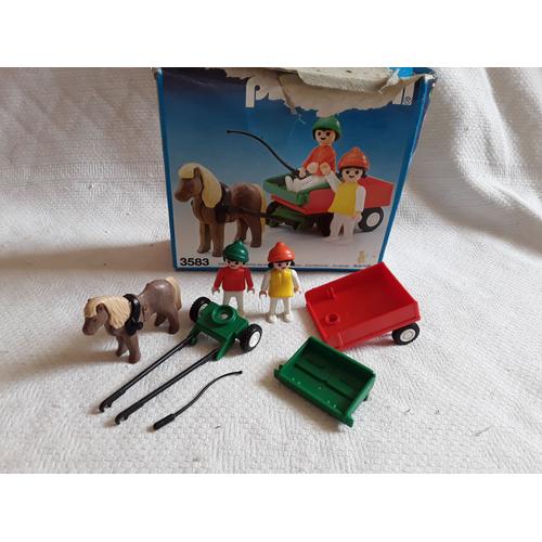 Playmobil 3583 : Calèche enfants Vintage