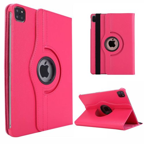 Housse Nouvel Apple Ipad Pro 12,9 M1 2021 4g/Lte / 5g Rose - Etui Coque De Protection 360 Degrés Tablette New Ipad Pro 5 12.9 Pouces 2021 - Accessoires Pochette Xeptio ! ¿