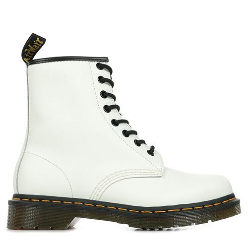 Dr Martens Boots 1460 En Cuir Smooth White Smooth