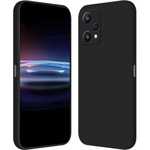 Coque Pour Realme 9 5g / Realme 9 Pro 6.59"" Inches Étui En Silicone Tpu Souple - Noir