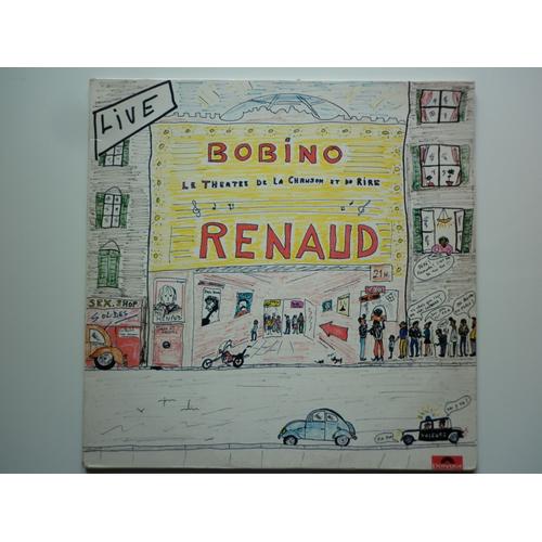 Renaud Album Double 33tours Vinyles Renaud A Bobino