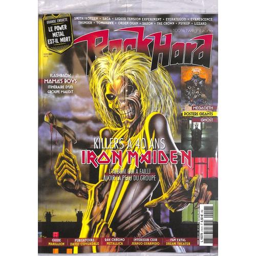 Rock Hard 218 Killers A 40 Ans Iron Maiden L'album Qui A Failli Avoir La Peau Du Groupe