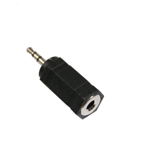 Prise Adaptateur Fiche JACK Mâle 2,5mm Femelle 3,5mm Audio Casque Stéréo