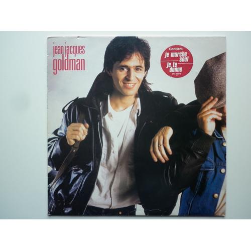 Jean Jacques Goldman 33tours Vinyle Non Homologué Sticker Différent 3