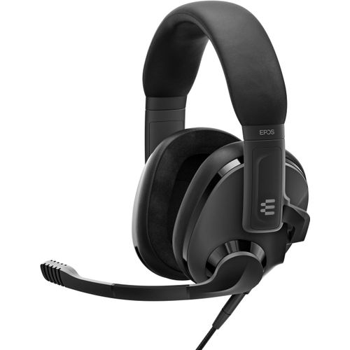 EPOS H3 - Micro-casque - circum-aural - filaire - jack 3,5mm - noir onyx