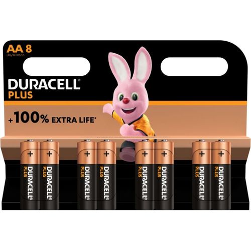 Pile Duracell AA X8 Plus