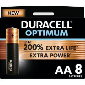 Pile Duracell AA x8 Optimum