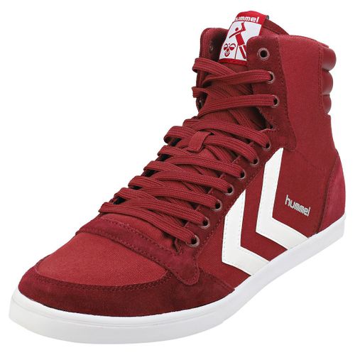 Hummel Slimmer Stadil High Homme Baskets Décontracté Bourgogne - 44