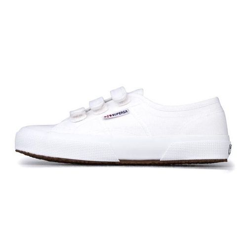 Baskets Superga 2750 Cot 3 Strapu Coton M Blanc