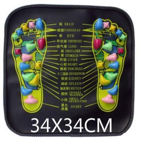 Couleur B Outils De Soins De Santé Masseur De Pieds Imitation Galets Sur Route Gravier Coussin De Massage Des Pieds Pédicures Tapis