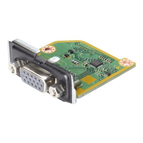HP Flex IO V2 Card - Port VGA - pour EliteDesk 800 G6, 805 G6; ProDesk 400 G6 (mini desktop), 400 G7, 405 G6, 600 G6; Workstation Z1 G6 Entry